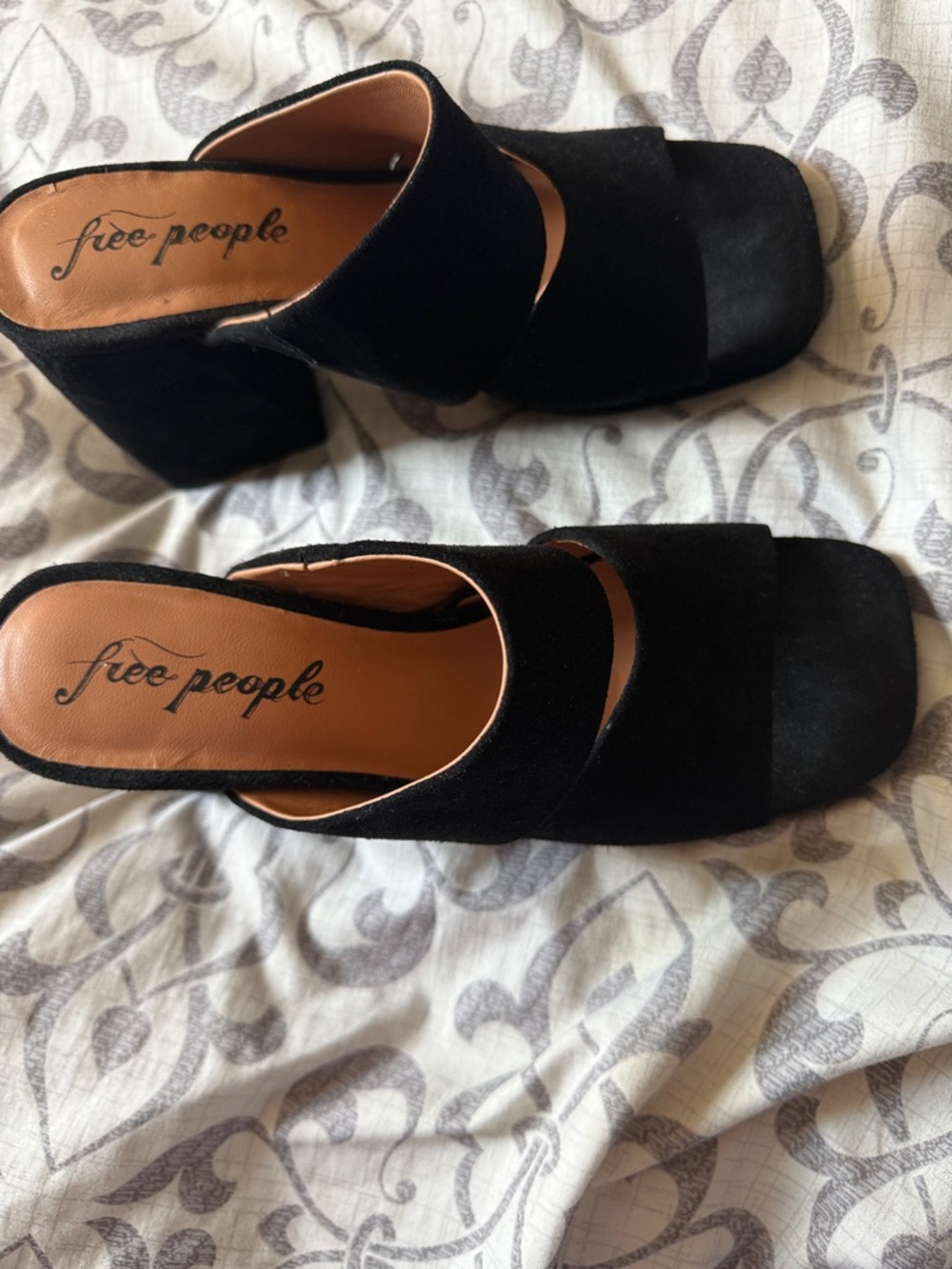 Free people love is everywhere platform heel